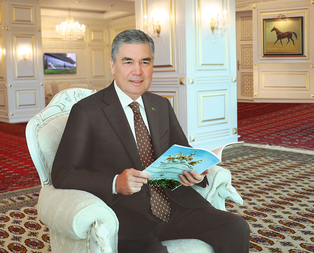 Celebration events are held in International Akhalteke equestrian complex