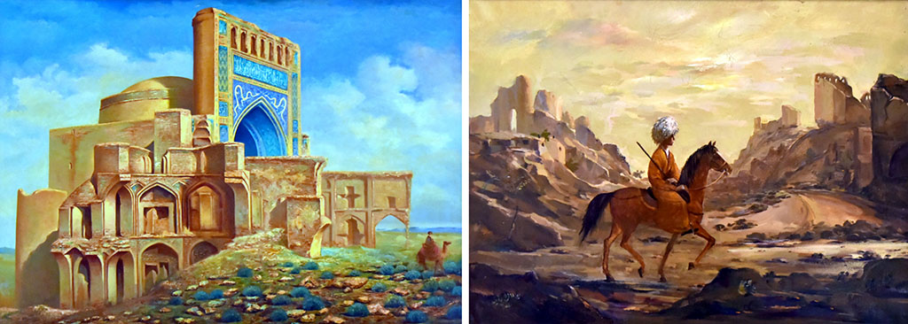 Şekillendiriş sungaty muzeýiniň sergisi: müdimi hakyda