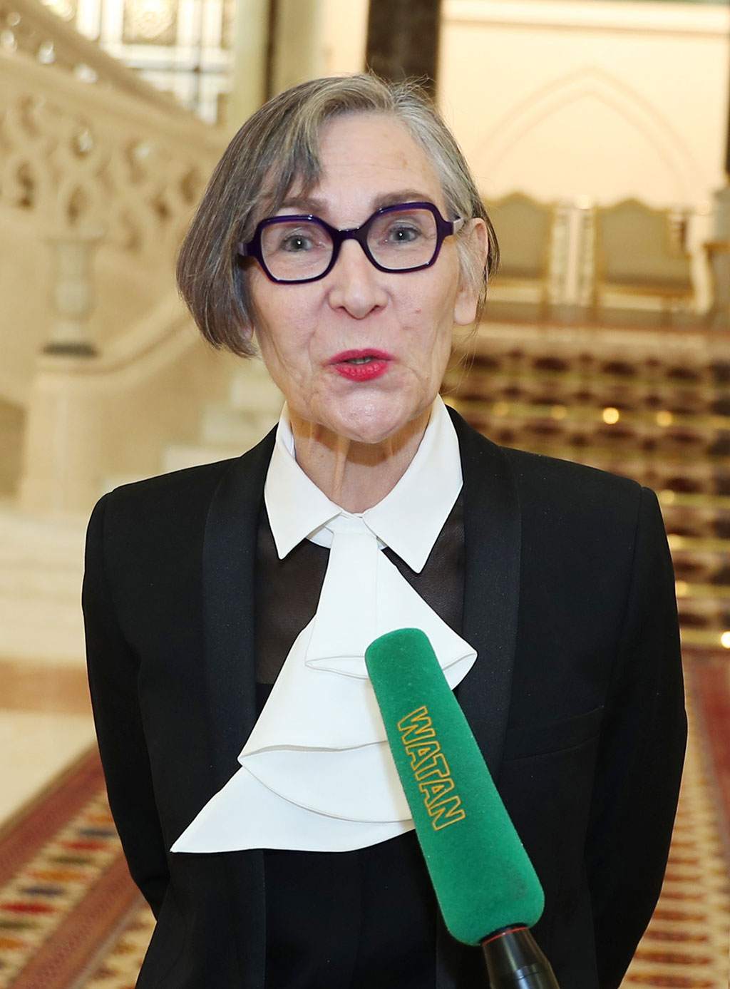 President of Turkmenistan receives credentials from Ambassador of France