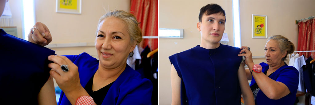 A.S. Puşkin adyndaky  teatr barada monologlar: sahnanyň aňrysyna gezelenç