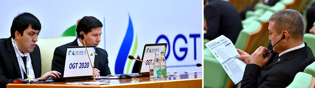 Leading players of oil and gas industry discuss vectors of development of Turkmen and global fuel and energy complex 