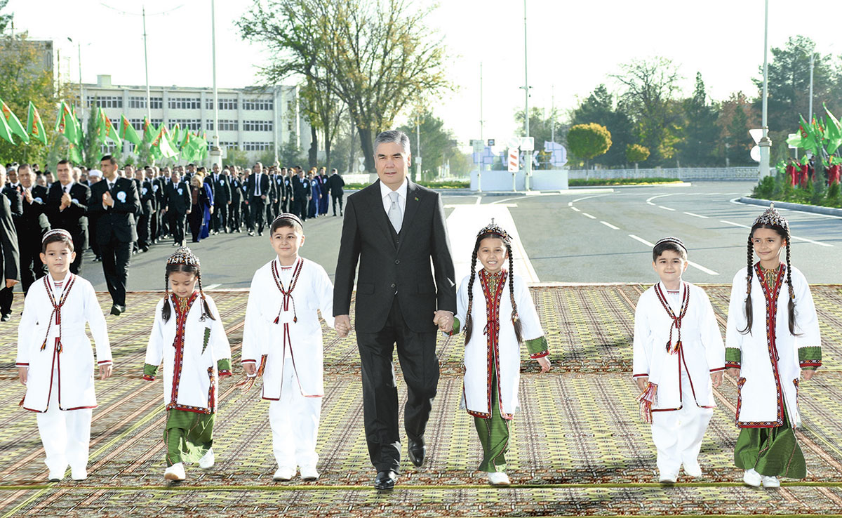 The President of Turkmenistan opens complex of new facilities in the capital