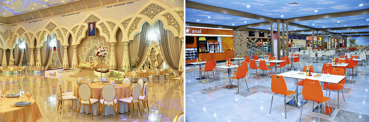 The President of Turkmenistan opens complex of new facilities in the capital