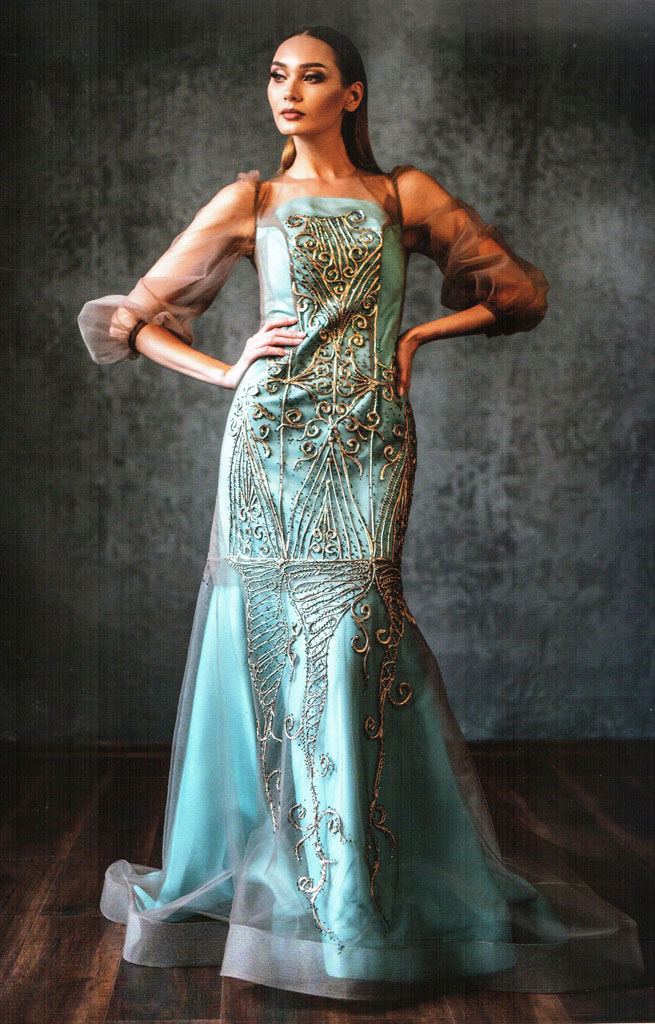 «MYNASYP»:  tikinçilik ussahanasynyň arassa matadan üýtgeşik bezegli lybaslary 