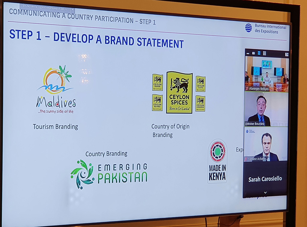 Международное бюро выставок делится опытом с туркменскими коллегами