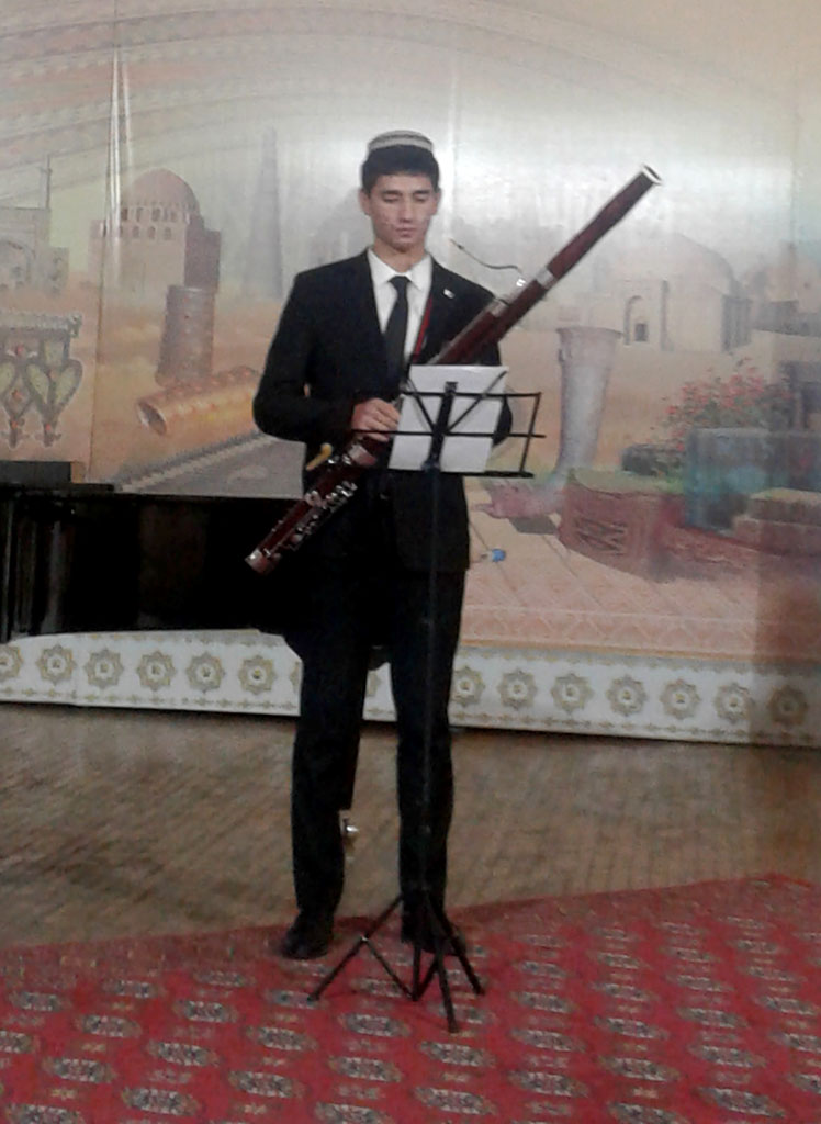 Fagotyň hoşzyban mahmal owazy