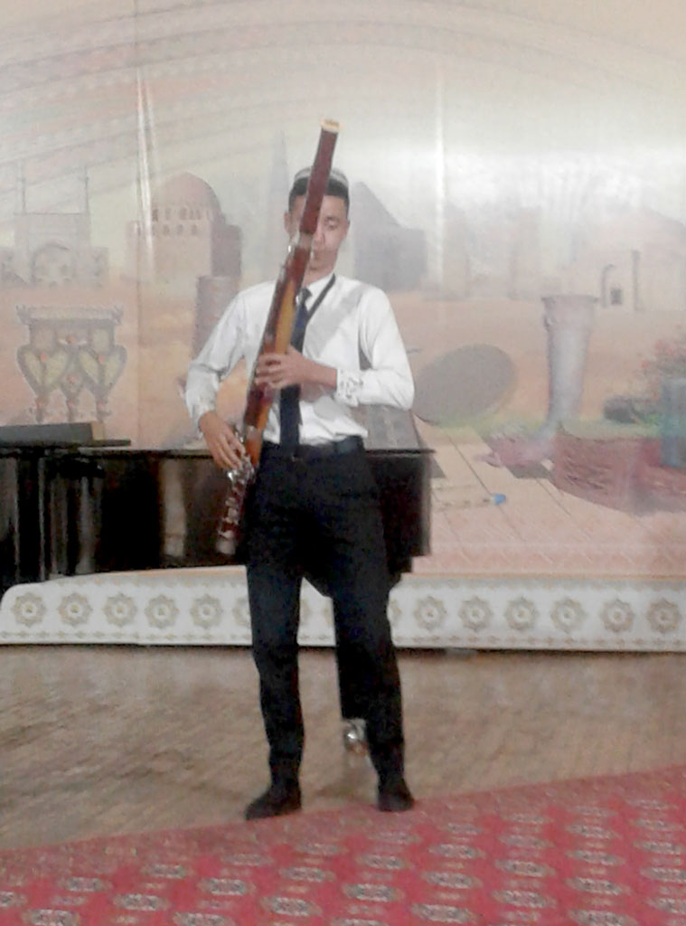 Fagotyň hoşzyban mahmal owazy