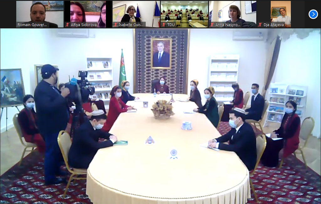 The French Language Celebrates its Day in Turkmenistan