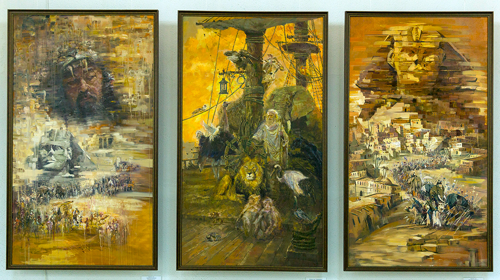 Dört nakgaşyň  döredijiligi: gören onuň haýrany!