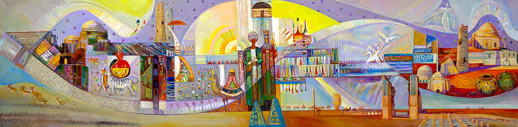 Dört nakgaşyň  döredijiligi: gören onuň haýrany!