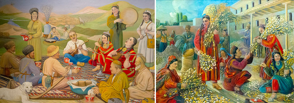 От Ударной школы искусств Востока до Академии художеств Туркменистана, или три талантливых студийца