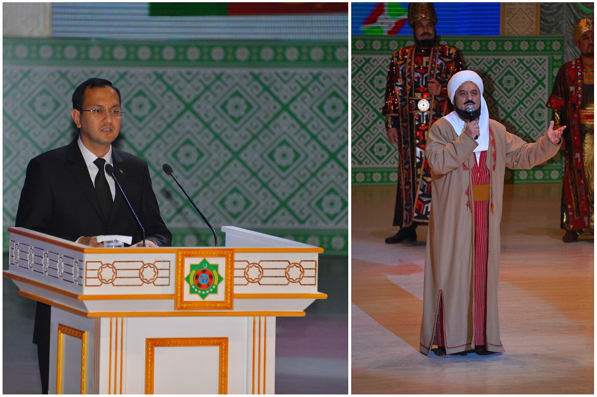 2021-nji ýylyň şygary dabaralandyrylýar